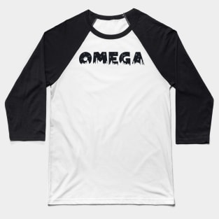 Omega Cityscape Letters Baseball T-Shirt